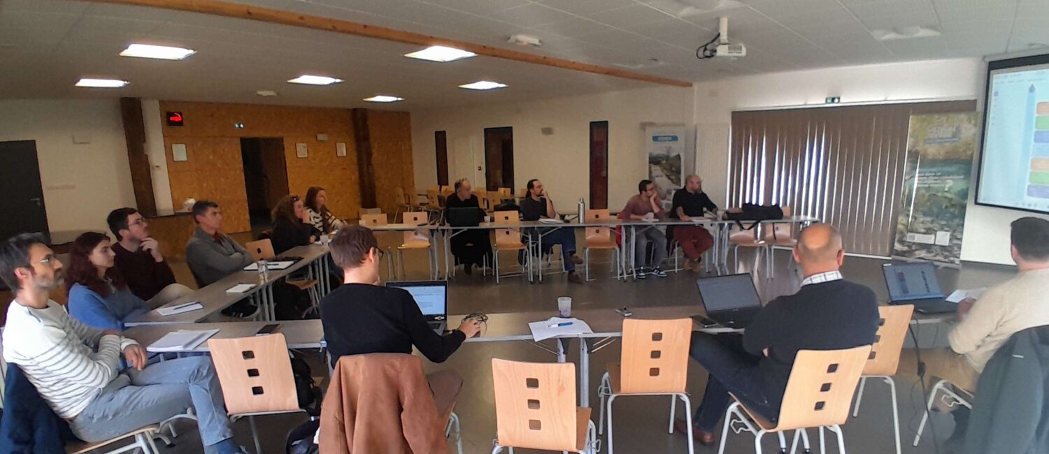 réunion de travail dans les locaux de la FDAAPPMA de la Meuse