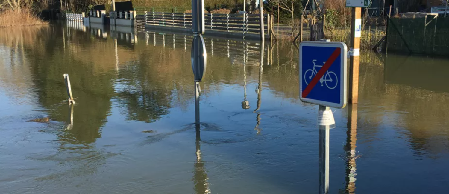 crue de la meuse dans le sedanais