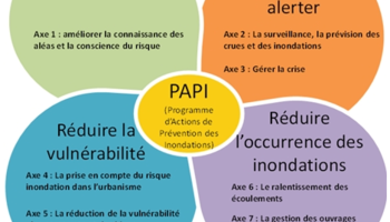 Schéma synthétique 7 axes du PAPI