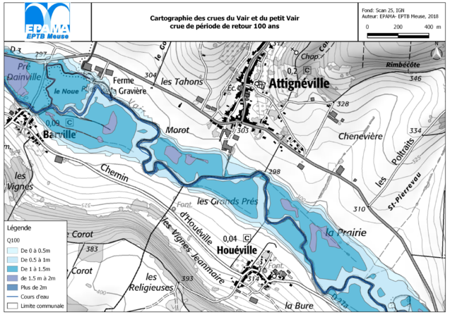 Crue centennale du Vair