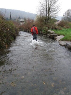 Prospection terrain sur la Semois