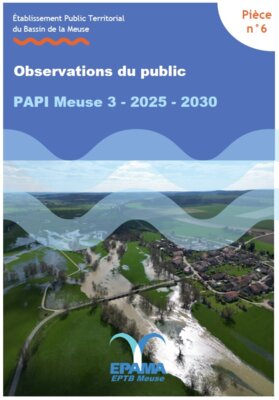 Observations du public à la consultation du PAPI Meuse 3