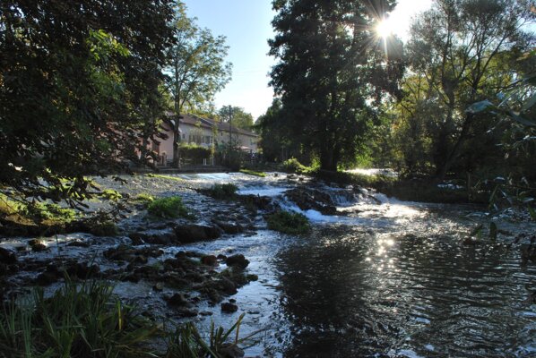 Seuil du Moulin de la riviere du Chêtre